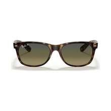 Ray-Ban 雷朋 | 男女通用偏光太阳镜，RB2132 新款 WAYFARER - 霧面哈瓦那/藍綠色 - 查看 3