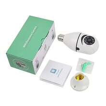 1 piezas Camara Kit Foco de Seguridad 360 con Vision Nocturna Wifi Hd Exterior - Blanco - Ver 11