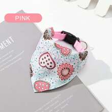 Cartoon Printed Dog Bandana, Triangle Bib, Pet Scarf. Soft And Absorbent Saliva Towel For Cat And Dog, Decorative Towel