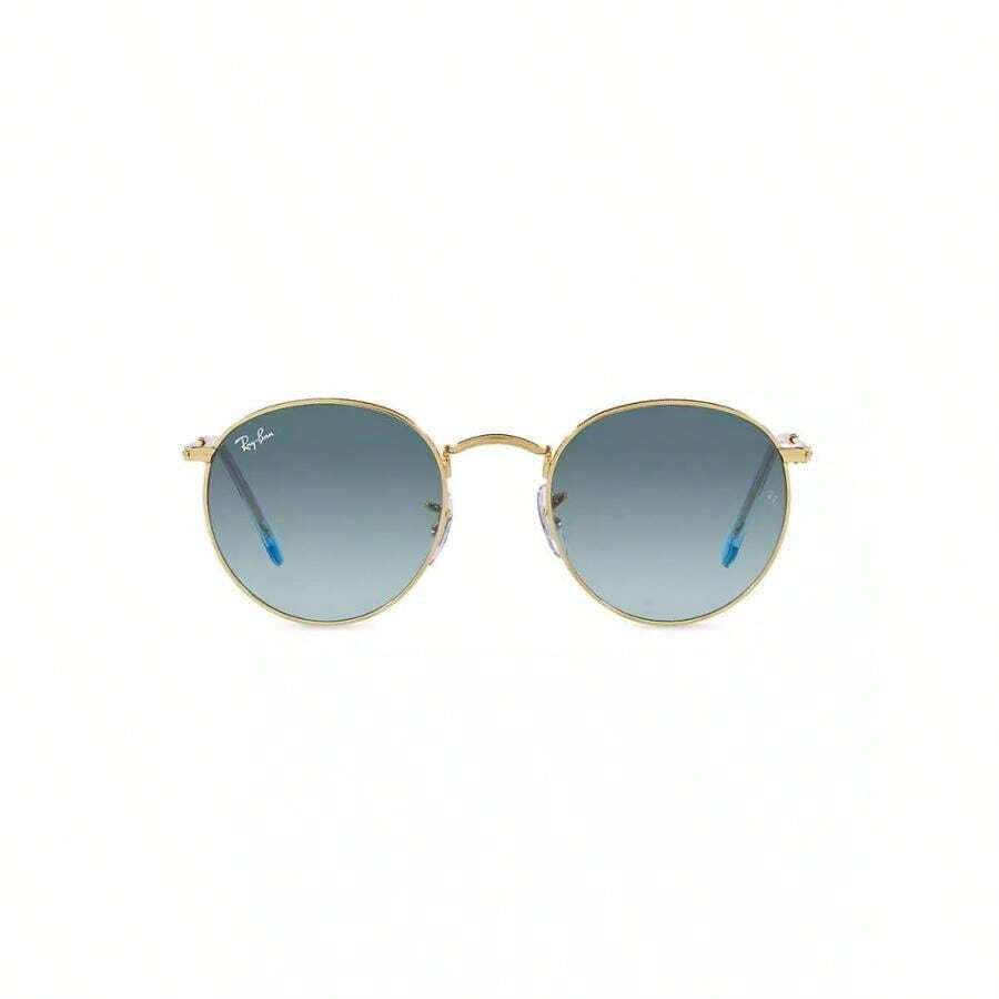 Ray-Ban RB3447 53MM 圆形太阳镜 - 灰閃 - 查看 1