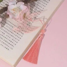 1pc Metal Vein Bookmark Replicating Classic Art Hollow Lotus Gift Bookmark,School Supplies,Back To School - Multicolor - View 11