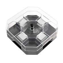 1PC Transparent Cockroach Trap Bug Zapper - Black - View 1