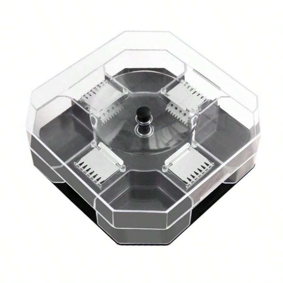 1PC Transparent Cockroach Trap Bug Zapper - Black - View 1