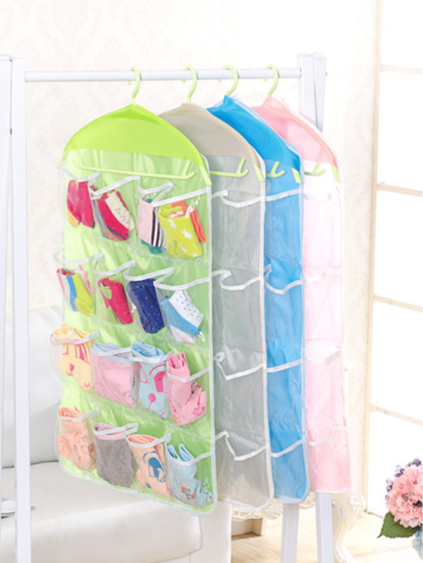 3/1pc Hanging Storage Bag, Multi Grid Pink Polyester Socks Storage Bag For Household Dress Pants Shoes Jeans Boots Skirtbedroom,Organizer,Organiser,Home Storage,White T Shirt Women,Black Pants Women,Ladies Winter Clothes,Dress,Winter Clothes For Ladies,Elegant Woman Dresses,White Shirt For Ladies,Long Sleeve,White Jumpsuit For Women,Spring Dresses For Women,Spring Outfits For Women,Spring,Spring Clothes,Minimalist,Summer Tops