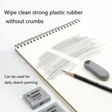 1pc Sketch Drawing Kneadable Rubber Pencil Eraser Stationery Eraser Back To School