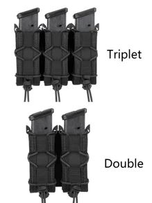 Hunting Molle Pistol Mag Pouch Double/Triplet Stack Magazine For 9mm/.40 Calibers 45acp S&W M&P, Sig 226/229, And Springfield 1911 Commute Bag For School Graduation Gifts For Books Freshman Multi-Functional Dorm University School Bag High School Practical Gifts For Men Vacation Funny Gifts Travel Christmas Holiday Thanksgiving Chest Bag For Men Side Bags For Men Satchel Bag Leather Bag Hobo Bag Hip Bag Black Bag Travel Essentials Holiday Essentials Fanny Pack Summer Summer Bag Springbreak Bag Pack Belt Bag Waist Bag School Supplies