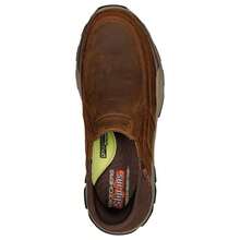 Men's Hands Free Slip-Ins Relaxed Fit- Respected - Elgin Casual Moccasin Sneakers From Finish Line - Brown - View 7