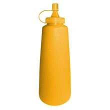 6 Piezas Botella Exprimidora De Plástico Para Cocina Para Aceite, Salsa, Aderezo, Aderezo Para Ensalada, Vinagre, Salsa De Tomate, Mostaza Y Mayonesa - Multicolor - Ver 3