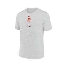 Nike 男友款男士白色旧金山巨人队 City Connect 练习 Velocity Performance T 恤 - 白色 - 查看 4