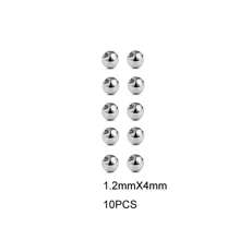 10PCS/20PCS Industrial Piercing Helix Earring Stainless Steel Replacement Balls For Eyebrow Nose Ring Lip Piercing Body Piercing Jewelry