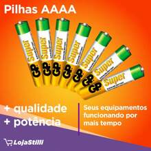Pilha Alcalina AAAA GP Super Bateria 4A Mini 2 unidades - AAAA - Visão 4