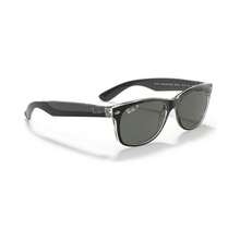 Ray-Ban 雷朋 | 男女通用偏光太阳镜，RB2132 新款 WAYFARER - 透明/綠色消光黑 - 查看 5