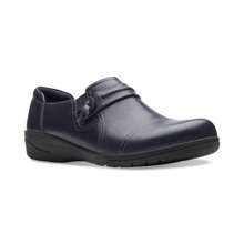 Mocasines planos Cheyn Madi de la colección para mujer de Clarks - Marina de - Ver 1