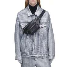 Marc Jacobs The Leather Belt Bag - Black - View 5