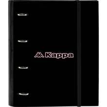 4 RING BINDER 35MM WITH REPLACEMENT KAPPA "SILVER PINK" - Officially Licensed Ring Binder - Exclusive Design - Ideal For Daily Use - Durable Material - Compatible With A4 Sheets - Multicolor - View 1
