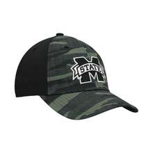 Adidas Mũ camo nam Camo bang Mississippi Bulldogs lấy cảm hứng từ quân đội Mũ Flex - ngụy trang - Xem 5