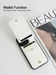 1 Stylish PU Leather Phone Case With Multiple Card Slots And Holder Compatible With Apple IPhone 15 14 13 12 11 Pro Max Galaxy S21 Plus S21 Ultra S22 S23 S24 A14 A15 A24 A34 A35 A53 A54 A55 A73 Note20 20 Ultra