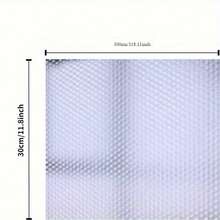 1入超優防水鋁箔架層墊，耐用、防油、不沾黏、易拆卸，適用於廚房櫥櫃抽屜，簡單黏貼，無殘留，易於清潔，是廚房組織必備品，適用於夏日沙灘派對、食品、露營、組織器具、房間裝飾和廚房物品。 - 彩色 - 查看 2