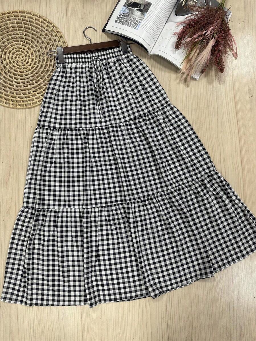 Women Skirts - màu đen - Xem 1