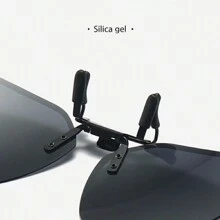 鑲嵌水鑽副光片，時尚夾片式鏡片，適用於日夜行車，女性時尚眼鏡 - A - 查看 7