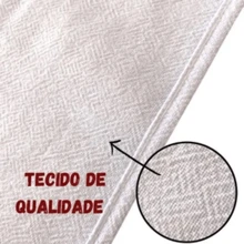 10 Panos de Prato e Copa Pé de Galinha Branco Liso sem Estampa 41cm x 68cm 100% Algodão