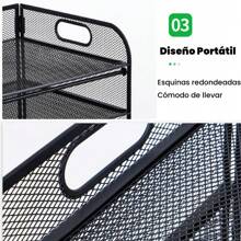 File Trays Back To School - Black 5 Layers - View 7