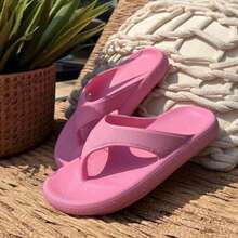 Women Flip-Flops - 淺粉色 - 查看 2