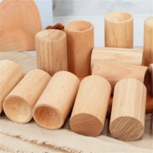 隨機木紋汽車空氣清新劑芳香精油擴香器，木制裝飾香氛分配器，適用於浴室 - 木紋隨機 - 查看 5