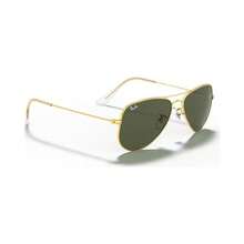 Ray-Ban Sunglasses, RB3044 AVIATOR SMALL - GOLD SHINY/GREY - View 4