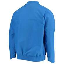 Jordan Boyfriend Style Men's Blue  Bruins Coach Half-Zip Jacket - Blue - View 3