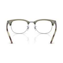 Ray-Ban Gafas graduadas Club Master unisex, RB5154 51 - Verde transparente - Ver 5
