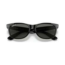 Ray-Ban | 男女通用偏光太阳镜，RB2132 新款 WAYFARER - 拋光黑/綠極地 - 查看 7