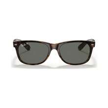 Ray-Ban | 男女通用偏光太阳镜，RB2132 新款 WAYFARER - 拋光玳瑁色/綠色 - 查看 3