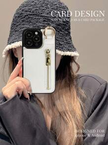 1 Stylish PU Leather Phone Case With Multiple Card Slots And Holder Compatible With Apple IPhone 15 14 13 12 11 Pro Max Galaxy S21 Plus S21 Ultra S22 S23 S24 A14 A15 A24 A34 A35 A53 A54 A55 A73 Note20 20 Ultra