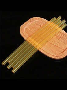 10pcs 7mm*150mm DIY Hot Melt Glue Stick For Glue Gun Adhesive DIY Work High Temperature Hot Melt Glue Strips, Handmade Transparent Glue Strips - Multicolor - View 7
