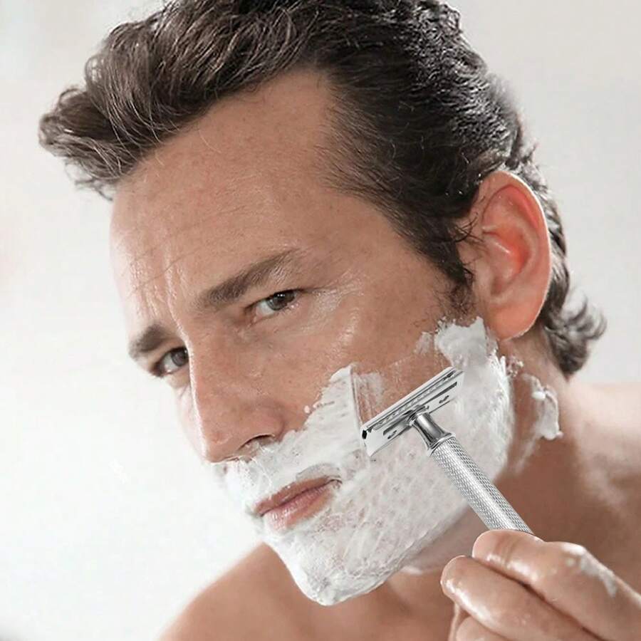 Premium Single Blade Safety Razors, Double Edge Razor Blade, Shaving Razors For Men With Razor