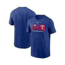 Nike Áo thun nam Boyfriend Style Royal Texas Rangers 2023 World Series Champions Trophy Lock Up - Hoàng gia - Xem 1