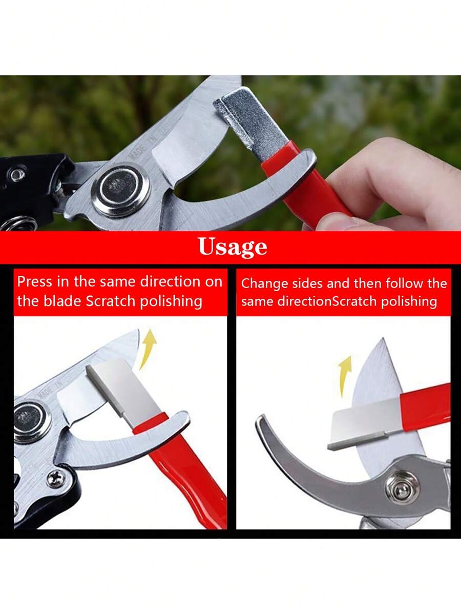 1pc Outdoor Knife Sharpener Portable Handheld Sharpening Stone For