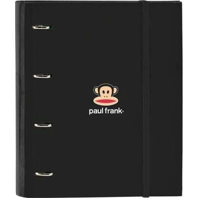 Paul Frank Industries 4 RING BINDER 35MM WITH REPLACEMENT PAUL FRANK "JOIN THE FUN" - Officially Licensed Ring Binder - Exclusive Design - Ideal For Daily Use - Durable Material - Compatible With A4 Sheets