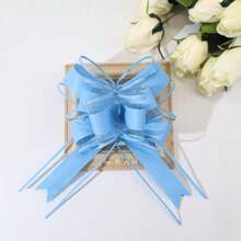 10pcs Large Bowknots, Ideal For Gift Wrapping, Parties, Birthday Gifts, Wedding Ribbon Bows For Baskets Or Flower Decoration, Easter Gifts Back To School Valentine Day