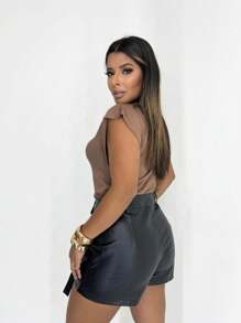 Women Tank Tops & Camis - Rỉ Nâu - Xem 2