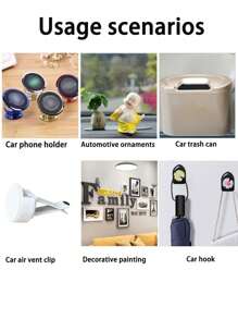 40pcs/Sheet 23mm/0.9inch Round Double-Sided Adhesive Tape For Car