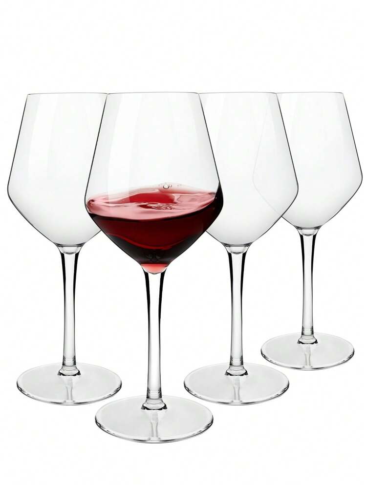 2/4/6 件装 Tritan 塑料透明酒杯，适用于洗碗机清洗，适合露营派对、聚会、生日装饰、父亲礼物 - 透明 - 查看 15