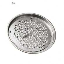 2个彩色网状蚊香架，带烟灰缸，锯齿状铁质阻燃钉，适用于卧室，无盖 - 均碼 - 查看 2