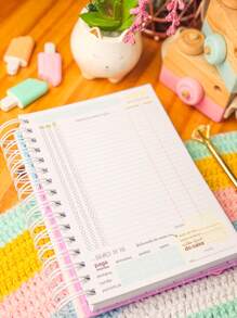 Caderno livro caixa, controle de vendas, caderno financeiro, caderno de vendas, controle de entradas e saidas - Tamanho Único - Visão 4