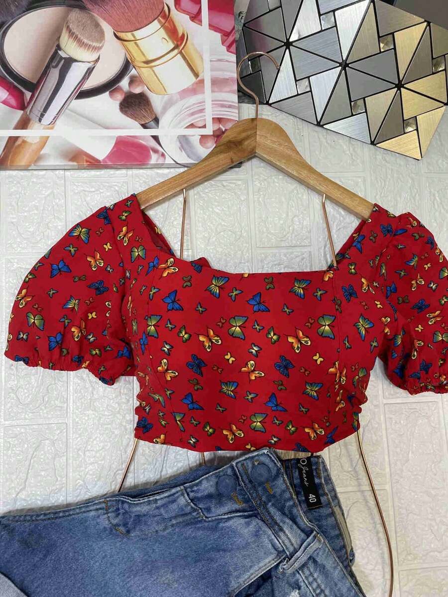 Women Tops - Đỏ - Xem 1