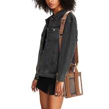 Steve Madden Sondra Clear Mini Tote With Pouch - Cognac - View 7