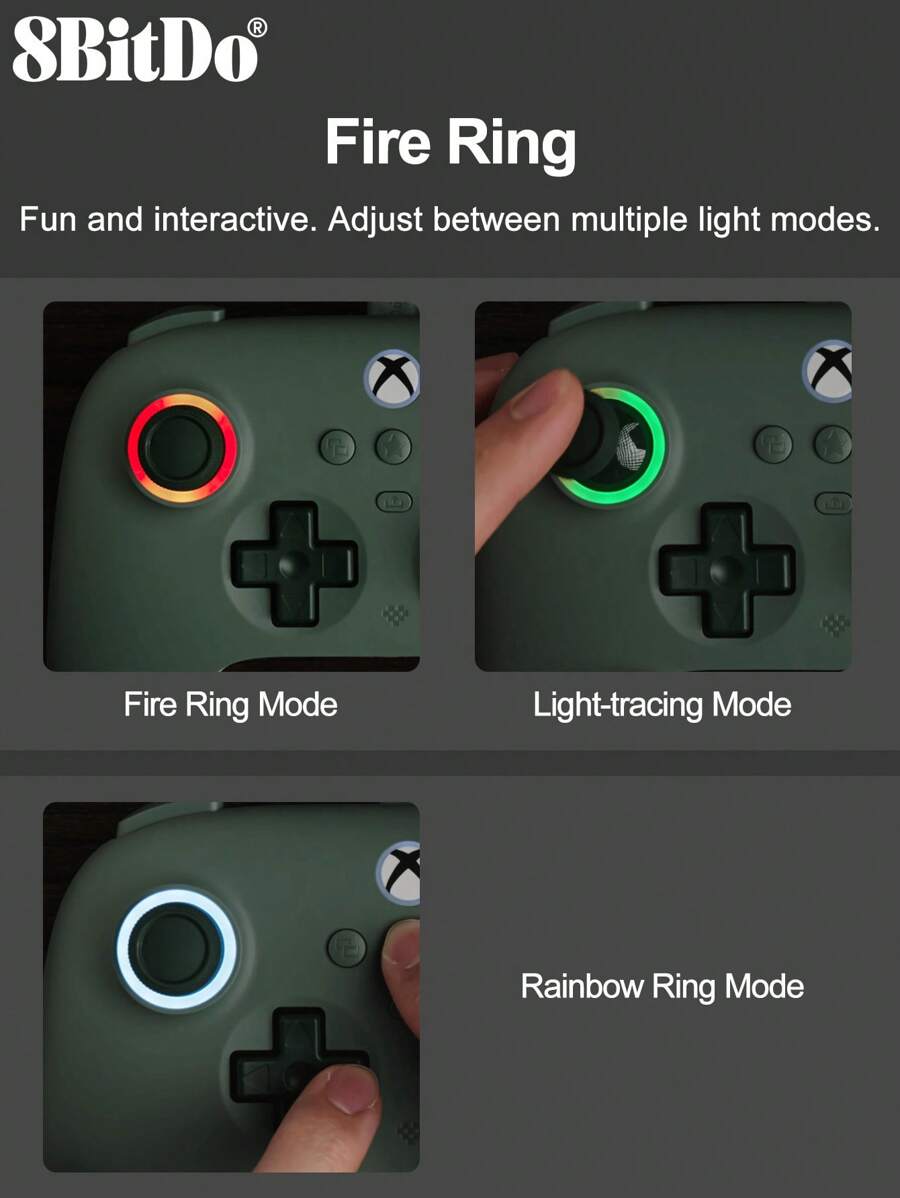 8bitdo 8Bitdo Xbox Wired Controller Officially Licensed Microsoft Xbox ...