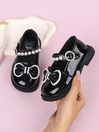 Zapatos de princesa de alta gama para niños, elegantes y cómodos
