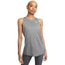 Nike Women's Dri-FIT Training Tank Top - Black/Pure/Heather/White - View 1